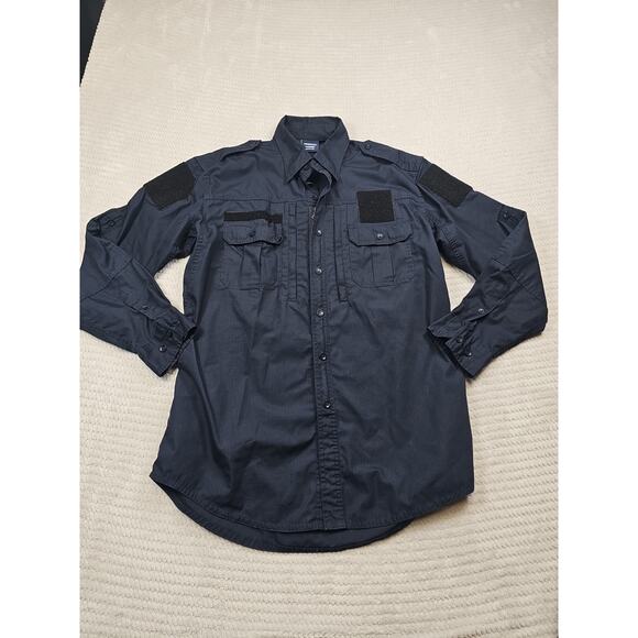 Propper Shirt Mens Medium Regular Zip Front Workwear Outdoor - Picture 1 of 6